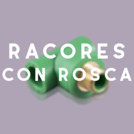 racores con rosca